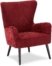 På billedet ser du variationen Linton, Lænestol, Stof fra brandet Raymond & Hallmark i en størrelse H: 93 cm. B: 75 cm. L: 78 cm. i farven Rød