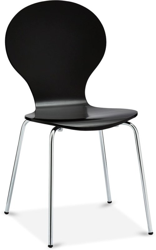 På billedet ser du variationen Stow, Spisebordsstol fra brandet Raymond & Hallmark i en størrelse H: 86 cm. B: 52 cm. L: 49 cm. i farven Sort