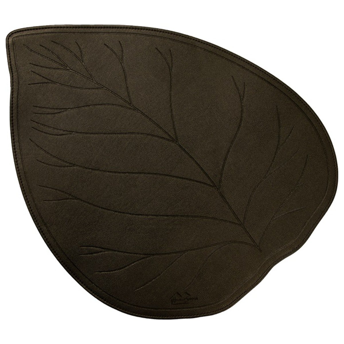 HARD Leaf, Dækkeserviet by House of Sander (B: 30 cm. L: 40 cm., Sort)