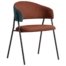 På billedet ser du variationen Lina, Spisebordsstol med rund ryg fra brandet House of Sander i en størrelse H: 78 cm. B: 53 cm. L: 60 cm. i farven Rust