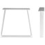 På billedet ser du et stemningsbillede (#3) fra Stel til plankeborde, Trapez, bordben fra brandet House of Sander i en størrelse H: 71 cm. B: 78 cm. L: 15 cm. i farven Hvid