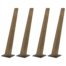 På billedet ser du variationen Frigg, Bordben til plankebord, Egetræ fra brandet House of Sander i en størrelse H: 70 cm. B: 5.7 cm. L: 4.5 cm. i farven Vintage