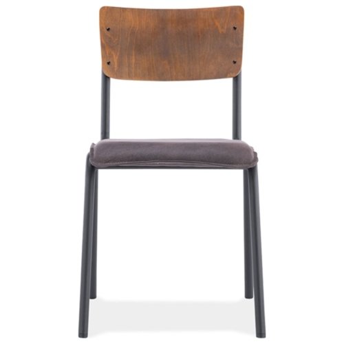 På billedet ser du variationen Retro, Spisebordsstol fra brandet House of Sander i en størrelse H: 82 cm. B: 47 cm. L: 59 cm. i farven Sort