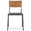 På billedet ser du et stemningsbillede (#4) fra Retro, Spisebordsstol fra brandet House of Sander i en størrelse H: 82 cm. B: 47 cm. L: 59 cm. i farven Grå
