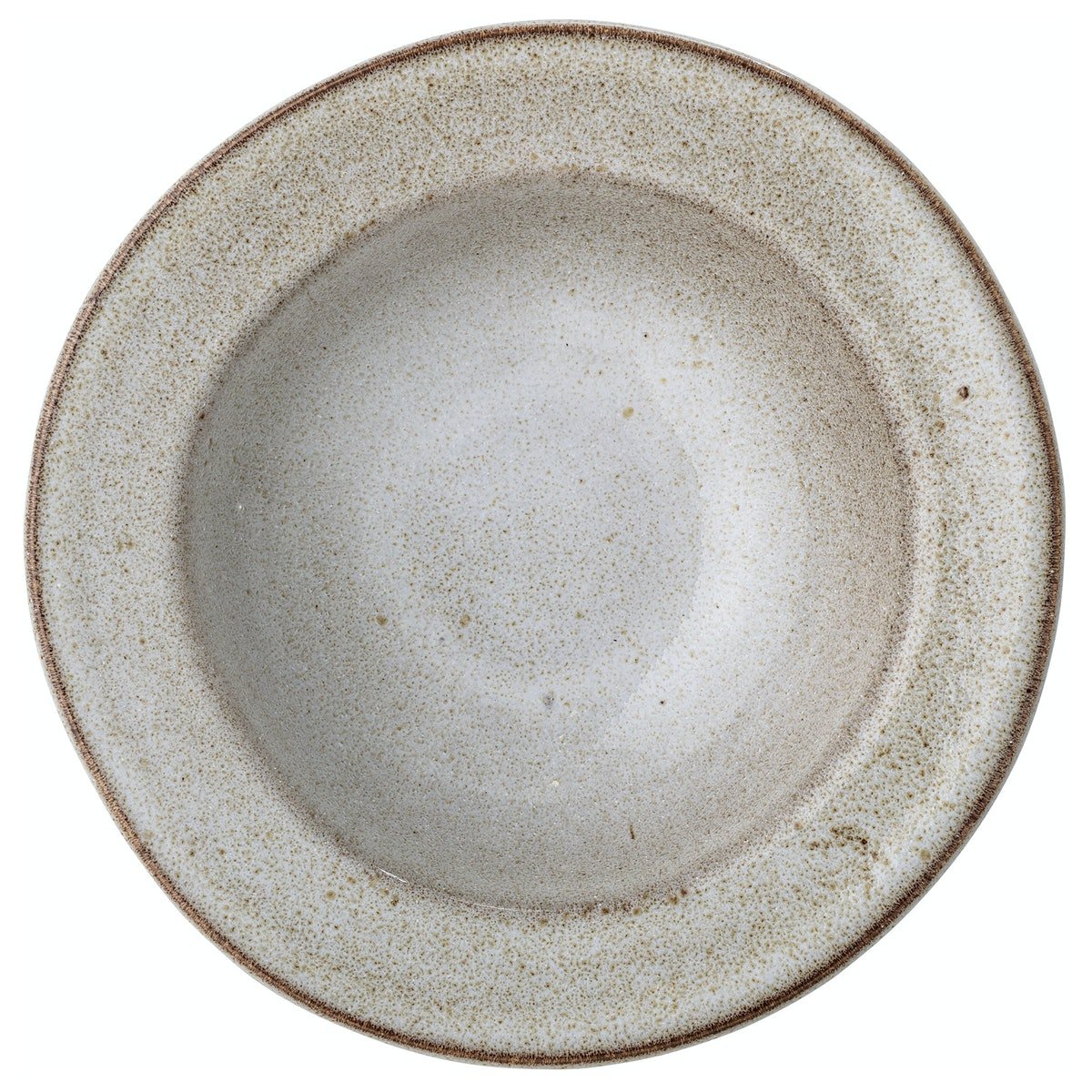 Sandrine, Pasta, Tallerken, Stentøj by Bloomingville (D: 22 cm. H: 5.5 cm., Grå)