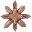 På billedet ser du variationen Hani, Ornament fra brandet Bloomingville i en størrelse D: 43 cm. B: 6 cm. i farven Kobber
