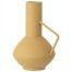 På billedet ser du variationen Irine, Vase, Metal fra brandet Bloomingville i en størrelse D: 13 cm. H: 21 cm. B: 17 cm. i farven Gul