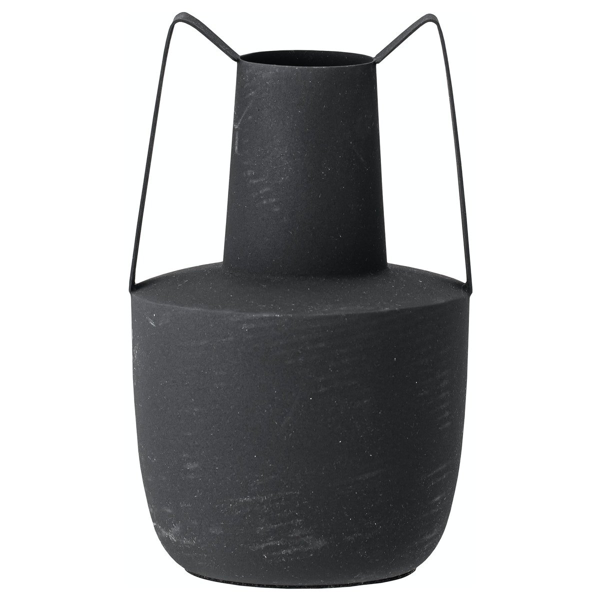 16: Itamar, Vase, Metal by Bloomingville (D: 12.5 cm. H: 20.5 cm., Sort)