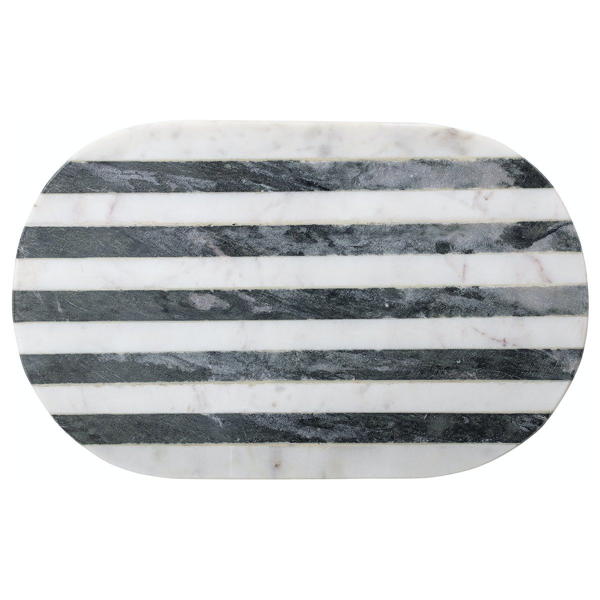 Rio, Skærebræt, Marmor by Bloomingville (B: 23 cm. L: 37 cm., Hvid)