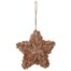 På billedet ser du variationen Pavline, Ornament fra brandet Bloomingville i en størrelse D: 13 cm. H: 5 cm. i farven Brun