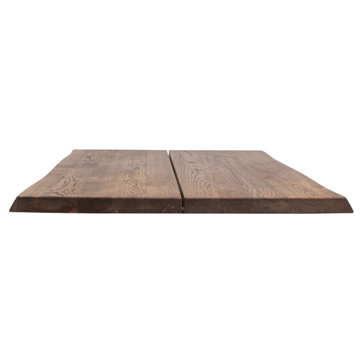Hugin, Bordplade til plankebord, Egetræ by House of Sander (H: 4 cm. B: 95 cm. L: 295 cm., Smoked)