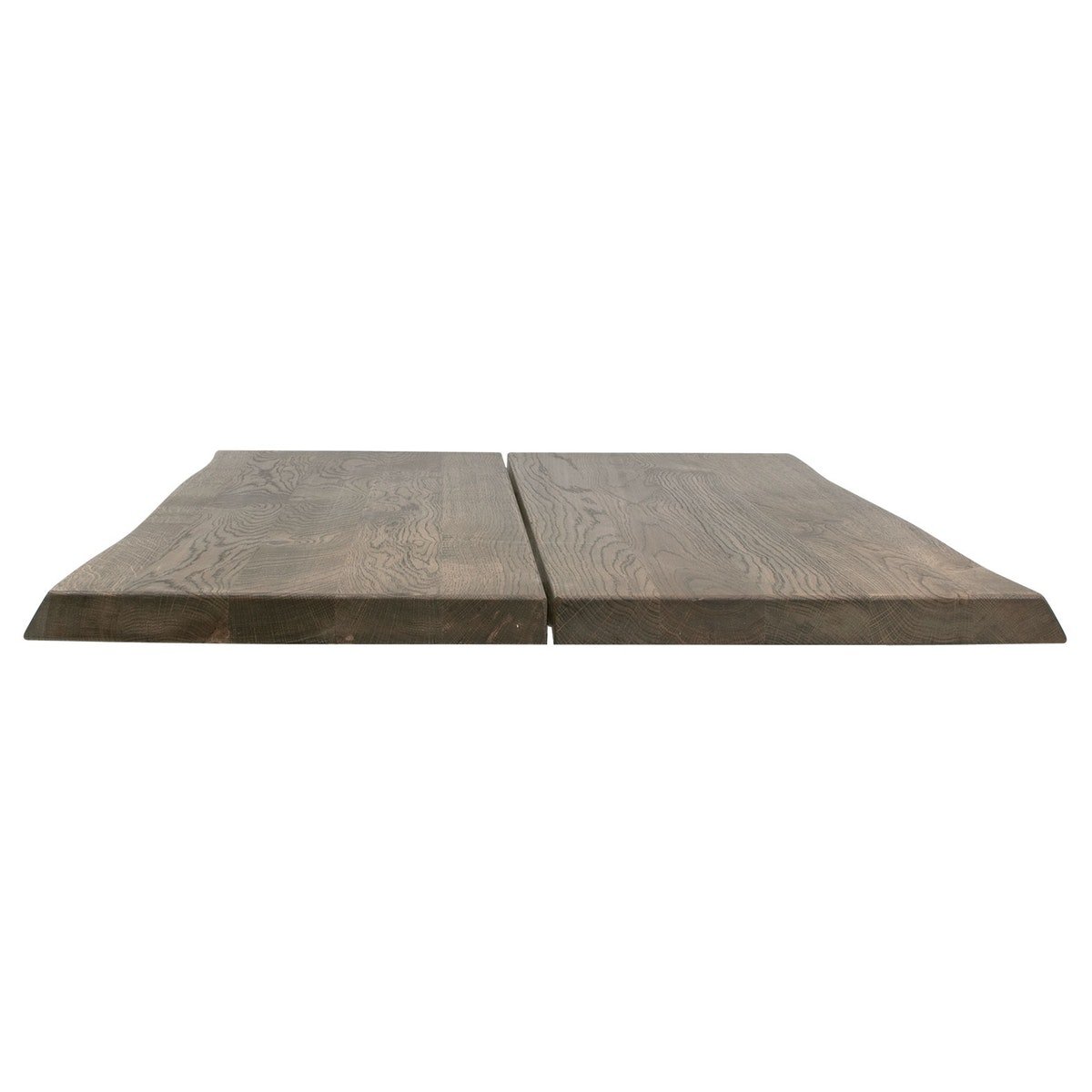 Hugin, Bordplade til plankebord, Egetræ by House of Sander (H: 4 cm. B: 103 cm. L: 250 cm., Grå)