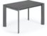 På billedet ser du variationen Axis Ceramic, Udtrækkeligt spisebord, moderne, keramisk fra brandet LaForma i en størrelse H: 76 cm. B: 120 cm. L: 80 cm. i farven Mørkegrå