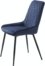På billedet ser du variationen Milton, Spisebordsstol, Læder fra brandet Unique Furniture i en størrelse H: 85 cm. x B: 52 cm. x L: 57,5 cm. i farven Blå/Sort