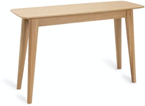 På billedet ser du variationen Rho, Konsolbord, Egetræ fra brandet Unique Furniture i en størrelse H: 75 cm. x B: 120 cm. x L: 40 cm. i farven Mat lak