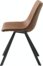 På billedet ser du variationen Yukon, Spisebordsstol, Læder fra brandet Unique Furniture i en størrelse H: 78,5 cm. x B: 47 cm. x L: 54 cm. i farven Tan/Sort