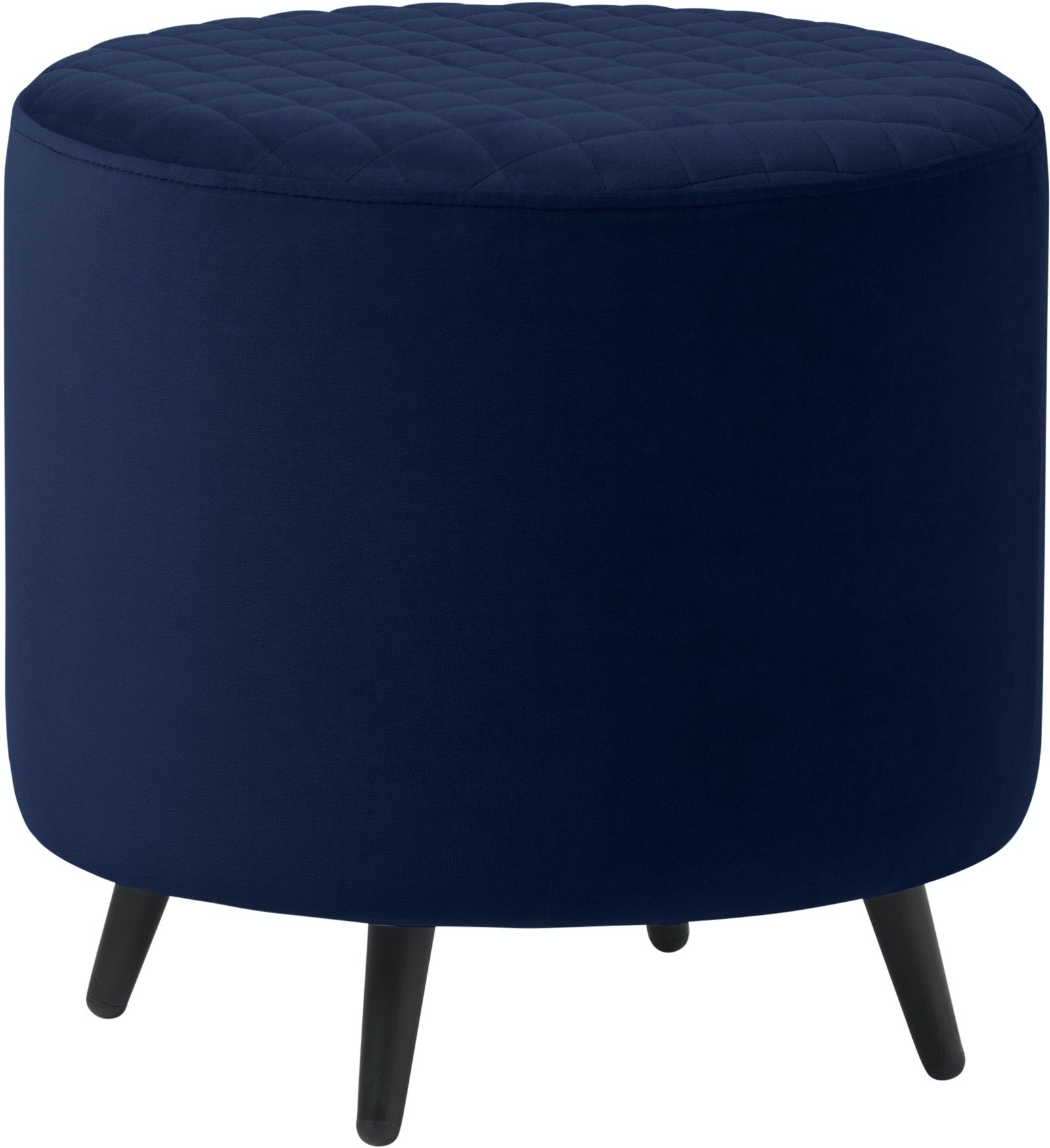 På billedet ser du Ottowa, Fodskammel, Fløjl fra brandet Unique Furniture i en størrelse H: 45 cm. x B: 45 cm. x L: 45 cm. i farven Blå/Sort