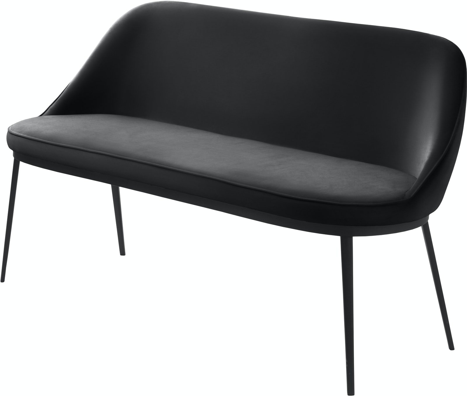 På billedet ser du variationen Gain, Sofabænk, Læder fra brandet Unique Furniture i en størrelse H: 82,5 cm. x B: 144 cm. x L: 45,5 cm. i farven Sort