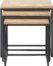 På billedet ser du variationen Rivoli, Sideborde, Egetræ fra brandet Unique Furniture i en størrelse H: 50 cm. x B: 50 cm. x L: 50 cm. i farven Natur/Sort