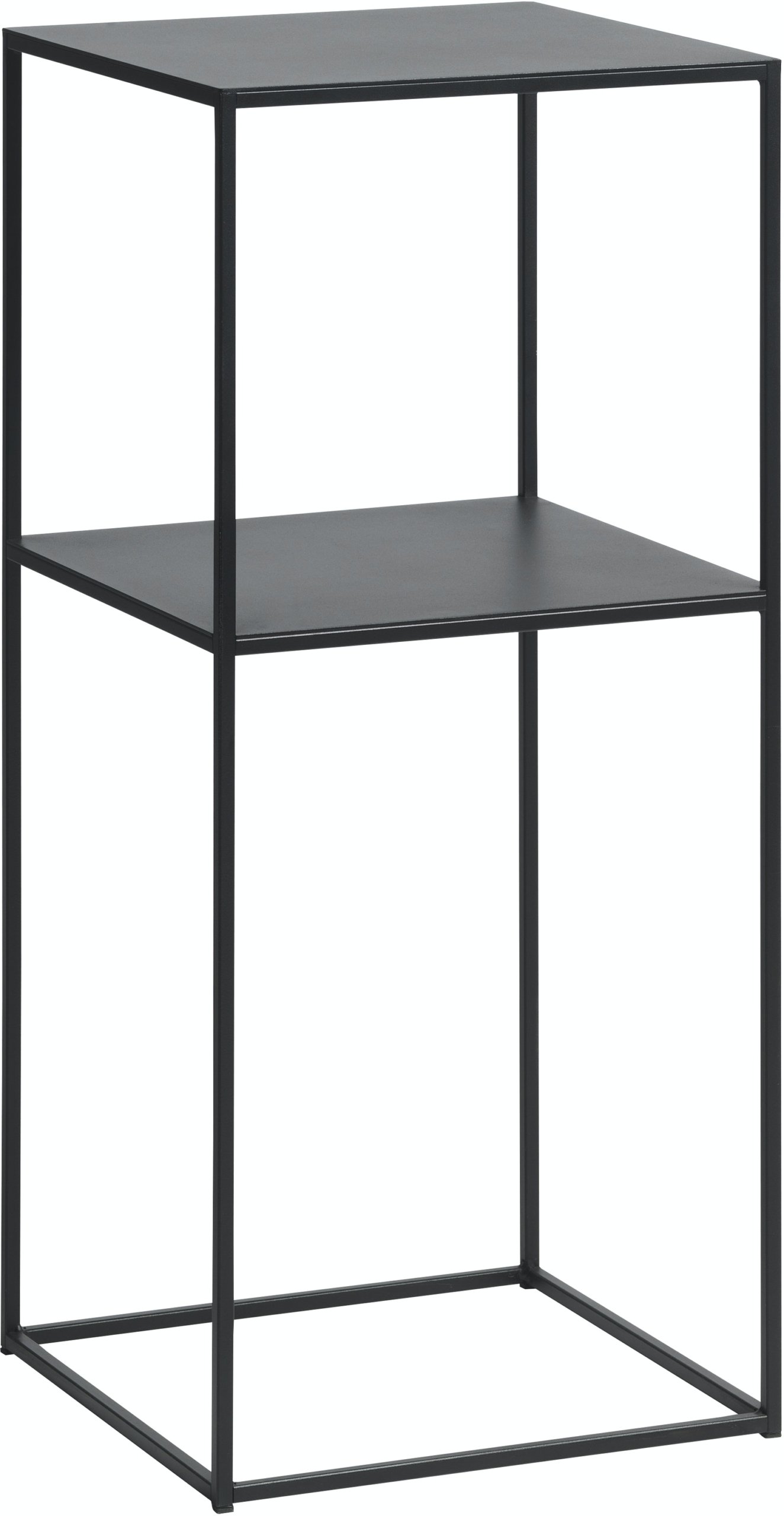 På billedet ser du variationen Pebble, Pedestal bord, Metal fra brandet Unique Furniture i en størrelse H: 80 cm. x B: 35 cm. x L: 35 cm. i farven Sort