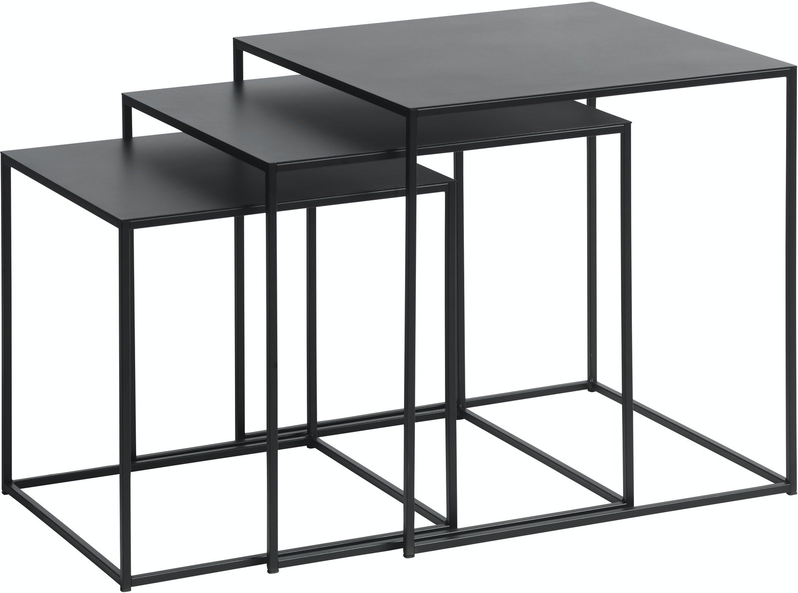 På billedet ser du variationen Pebble, Sideborde, Metal fra brandet Unique Furniture i en størrelse H: 50 cm. x B: 50 cm. x L: 50 cm. i farven Sort
