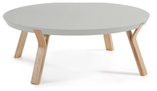 På billedet ser du variationen Dilos, Kaffebord, nordisk, moderne fra brandet LaForma i en størrelse H: 32 cm. B: 90 cm. L: 90 cm. i farven Grå/Natur
