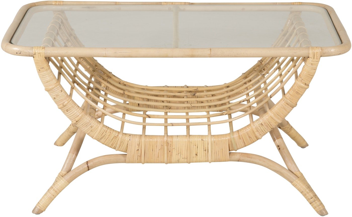 På billedet ser du variationen Moana, Udendørs sidebord, bambus fra brandet Venture Design i en størrelse H: 46 cm. x B: 50 cm. x L: 60,5 cm. i farven Natur