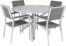 På billedet ser du variationen Levels, Udendørs spisebordsstol, aluminium fra brandet Venture Design i en størrelse H: 89 cm. x B: 57 cm. x L: 59 cm. i farven Hvid/Grå