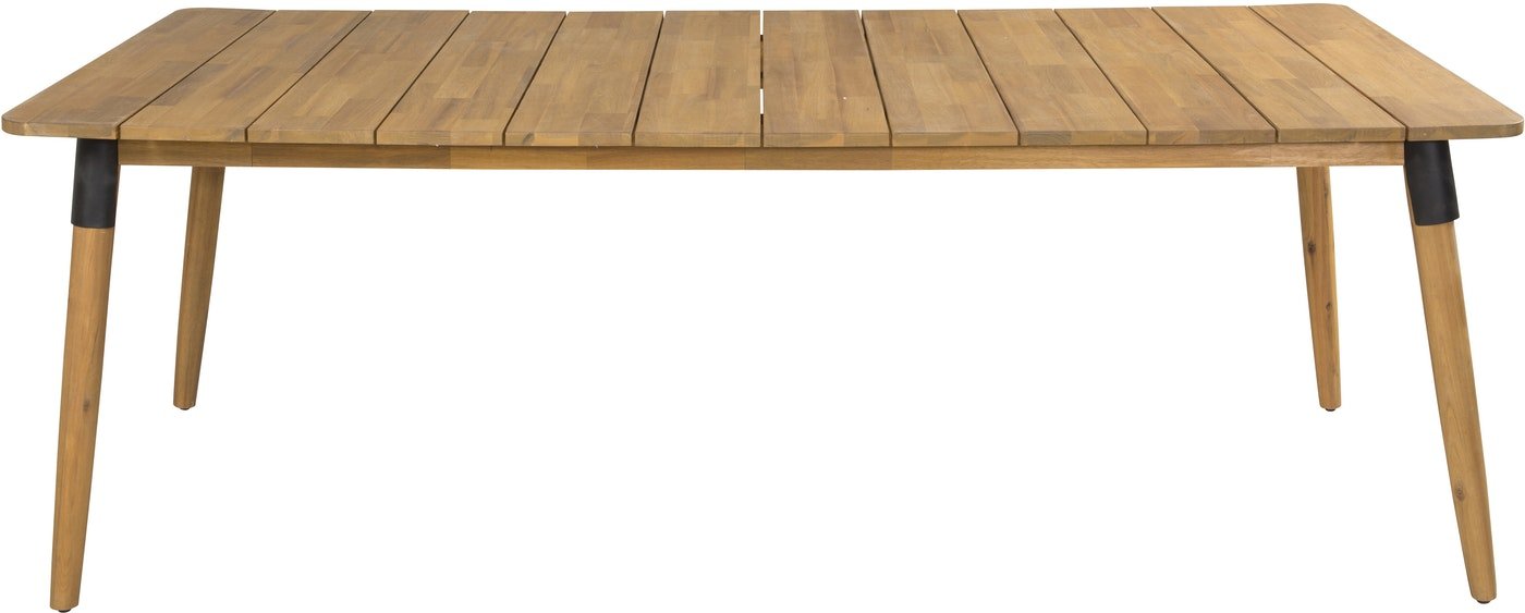 På billedet ser du Julian, Udendørs spisebord, akacietræ fra brandet Venture Design i en størrelse H: 75 cm. x B: 100 cm. x L: 210 cm. x D: 75 cm. i farven Natur
