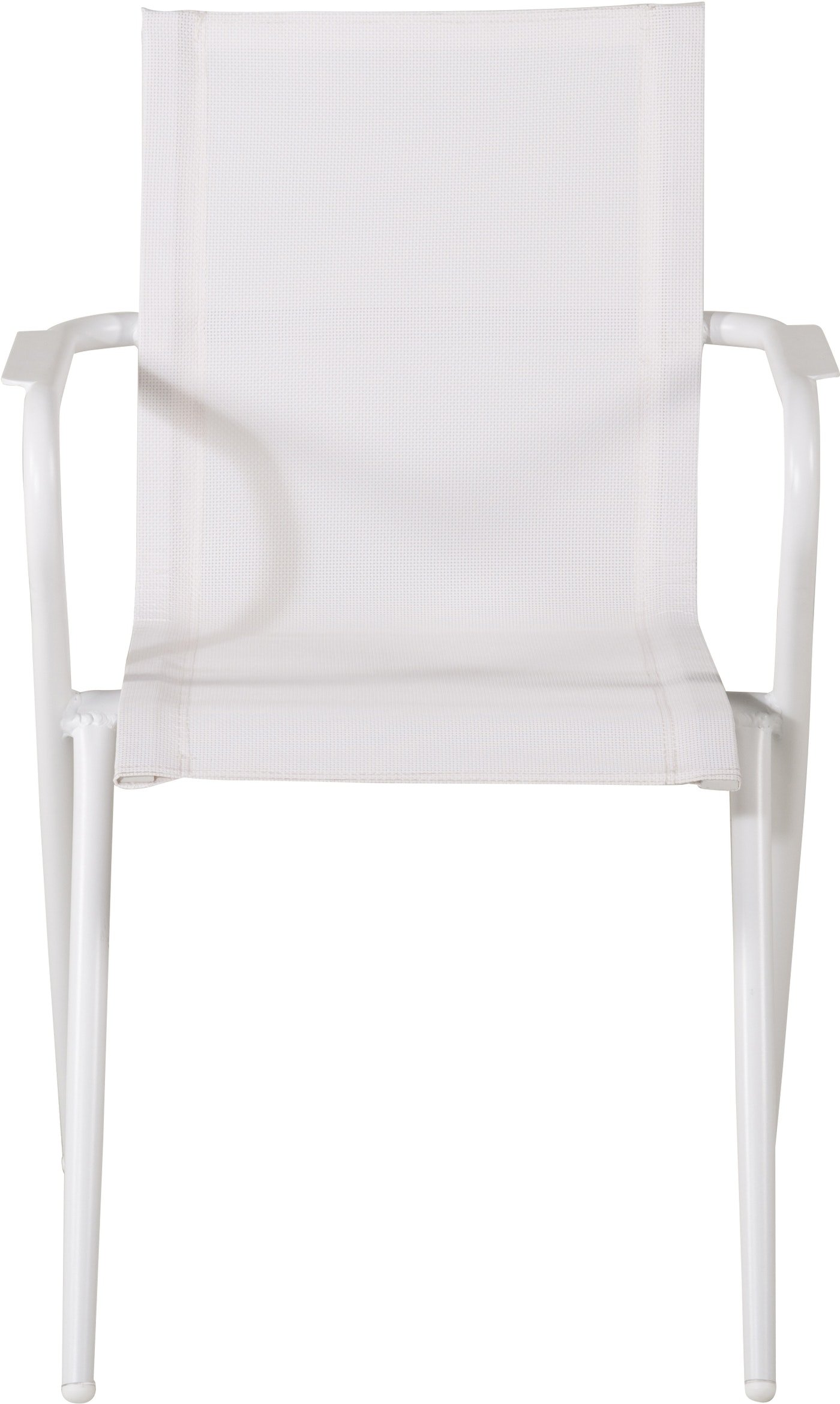 På billedet ser du Alina, Udendørs spisebordsstol, aluminium fra brandet Venture Design i en størrelse H: 86 cm. x B: 58 cm. x L: 63 cm. i farven Hvid