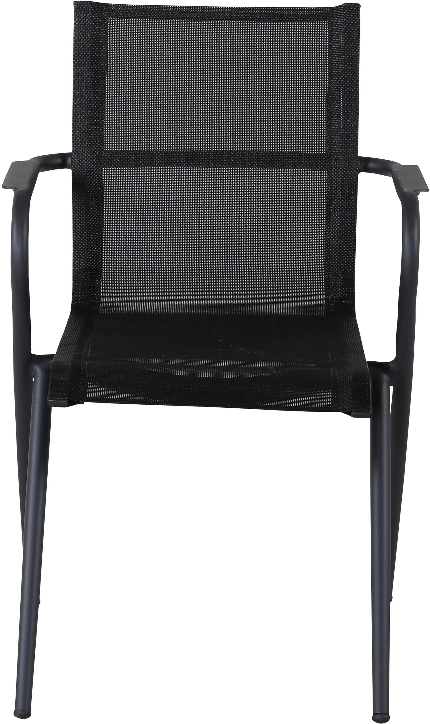 Billede af Alina, Udendørs spisebordsstol, aluminium by Venture Design (H: 86 cm. x B: 58 cm. x L: 63 cm., Sort)