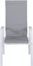 På billedet ser du variationen Copacabana, Udendørs klapstol, aluminium fra brandet Venture Design i en størrelse H: 110 cm. x B: 56,5 cm. x L: 65 cm. i farven Hvid