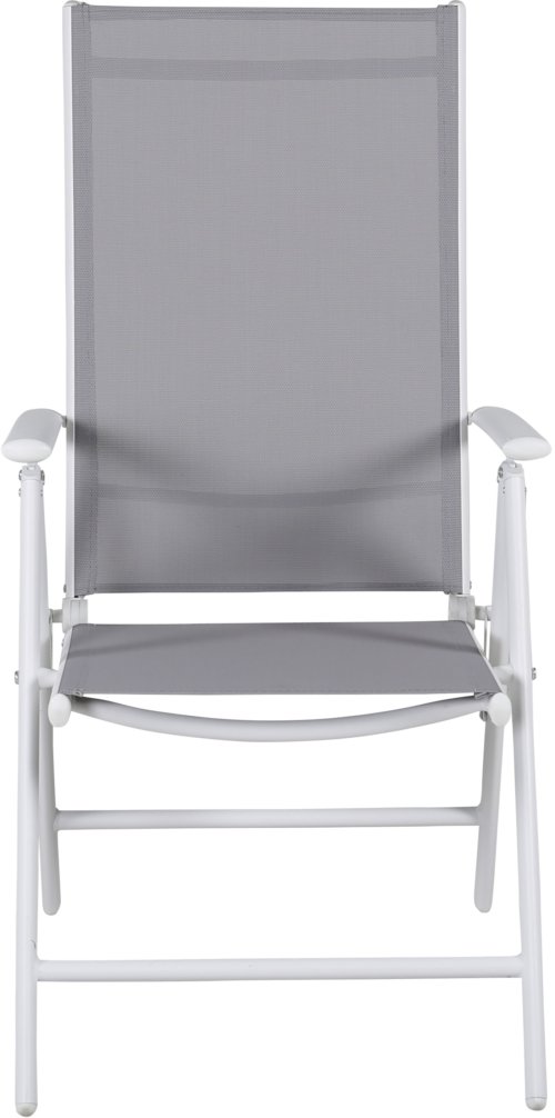 På billedet ser du variationen Break, Udendørs klapstol, aluminium fra brandet Venture Design i en størrelse H: 107,5 cm. x B: 55 cm. x D: 62 cm. i farven Hvid/Grå