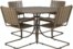 På billedet ser du variationen Holmsund, Udendørs spisebordssæt fra brandet Venture Design i en størrelse D: 103 cm. x H: 76 cm. i farven Beige
