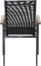 På billedet ser du variationen Texas, Udendørs stabelbar stol, teaktræ fra brandet Venture Design i en størrelse H: 91 cm. x B: 57 cm. x D: 57 cm. i farven Sort