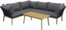 På billedet ser du variationen Chania, Udendørs sofasæt, akacietræ fra brandet Venture Design i en størrelse H: 45 cm. x B: 60 cm. x L: 110 cm. i farven Sort