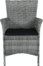 På billedet ser du variationen Knick, Udendørs stol med armlæn, stål fra brandet Venture Design i en størrelse H: 88 cm. x B: 60 cm. x L: 63 cm. i farven Grå