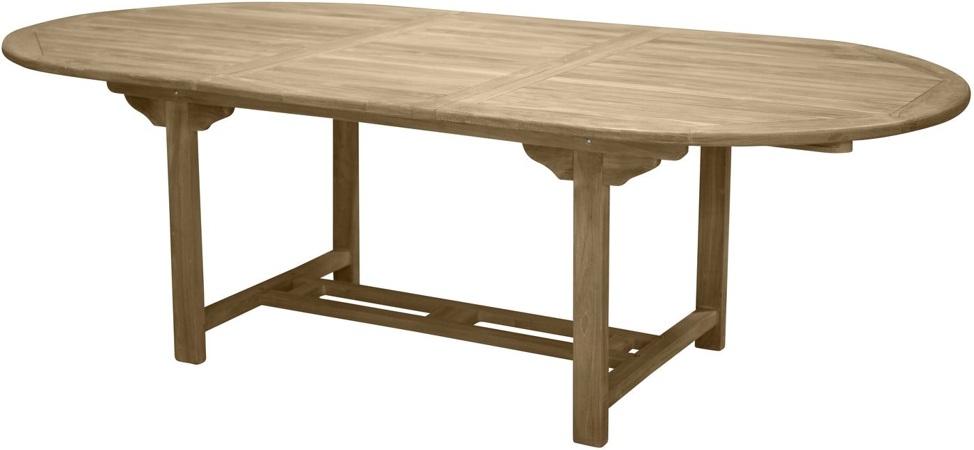 På billedet ser du Kenya owal, Udendørs spisebord, teaktræ fra brandet Venture Design i en størrelse H: 75 cm. x B: 120 cm. x L: 180 cm. i farven Natur
