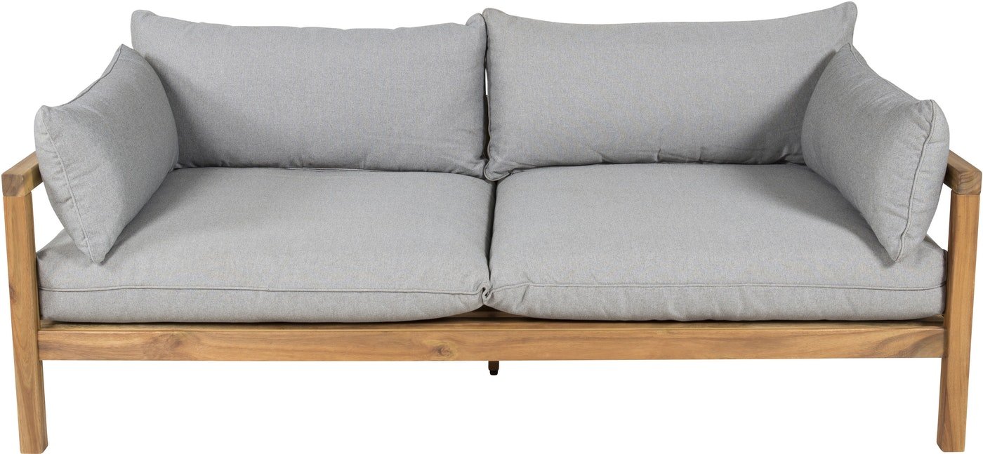På billedet ser du Marion, Udendørs 2-personers sofa, akacietræ fra brandet Venture Design i en størrelse B: 92 cm. x L: 180 cm. i farven Grå