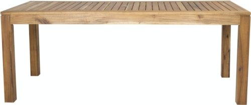 På billedet ser du variationen Peter, Udendørs spisebord, akacietræ fra brandet Venture Design i en størrelse H: 76 cm. x B: 90 cm. x L: 200 cm. i farven Natur