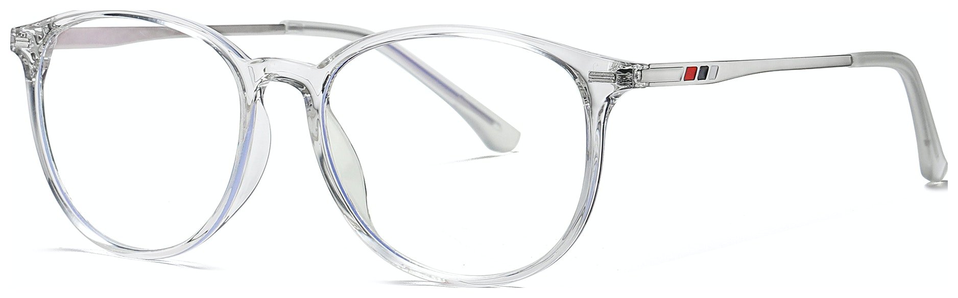 Regulær bluelight briller, Gory by Kaleu (H: 5,4 cm. x B: 1,7 cm. x L: 14,5 cm., Hvid)