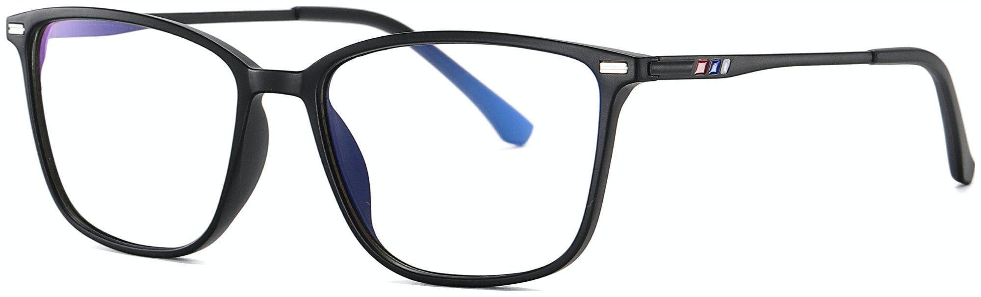 På billedet ser du Regulær bluelight briller, Ground fra brandet Kaleu i en størrelse H: 5,5 cm. x B: 1,7 cm. x L: 14,5 cm. i farven Matsort