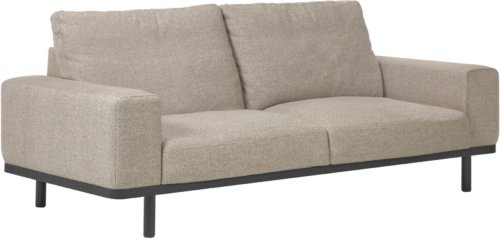 På billedet ser du variationen Noa, 3-personers sofa, Stof fra brandet LaForma i en størrelse H: 94 cm. B: 230 cm. L: 100 cm. i farven Beige/sort