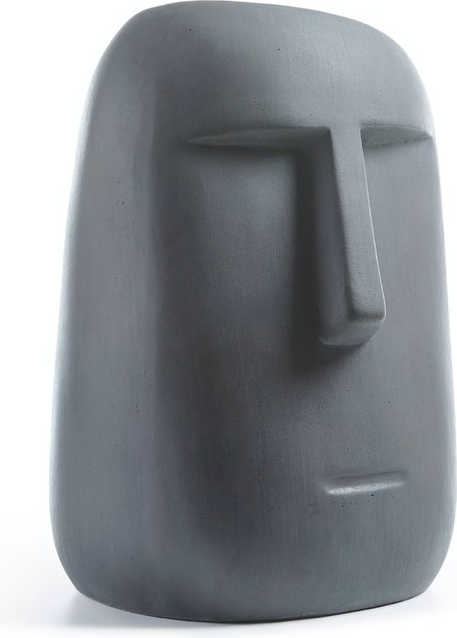 På billedet ser du variationen Levia, Dekorativ figur, kolonial, moderne, cement fra brandet LaForma i en størrelse H: 47 cm. B: 30 cm. L: 21 cm. i farven Grå
