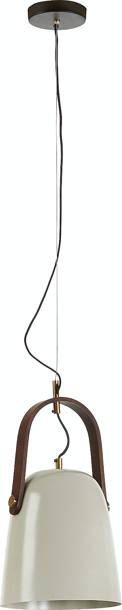 På billedet ser du variationen Zanie, Loftlampe, nordisk, metal fra brandet LaForma i en størrelse H: 45 cm. B: 25 cm. L: 25 cm. i farven Beige/Brun