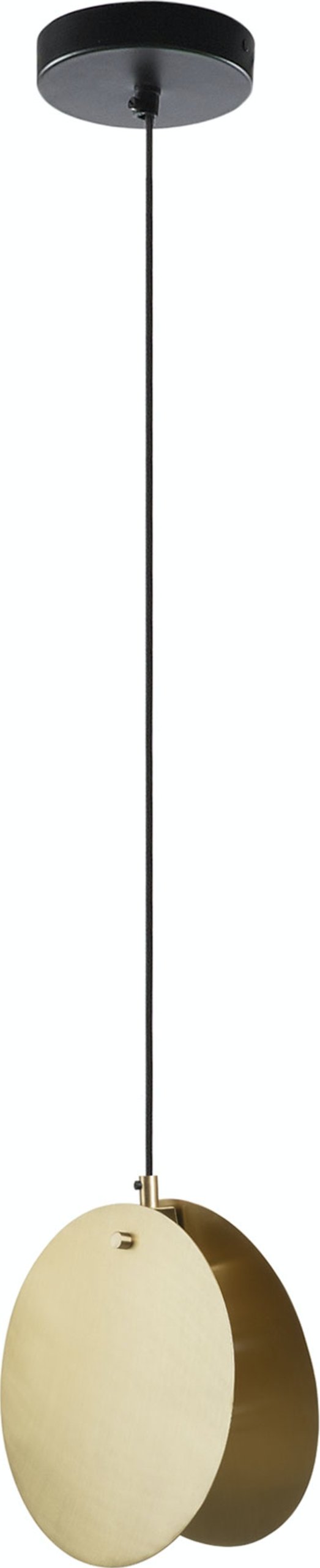 Monica, Loftlampe, nordisk, moderne, metal by Kave Home (H: 25 cm. B: 25 cm. L: 12 cm., Guld)