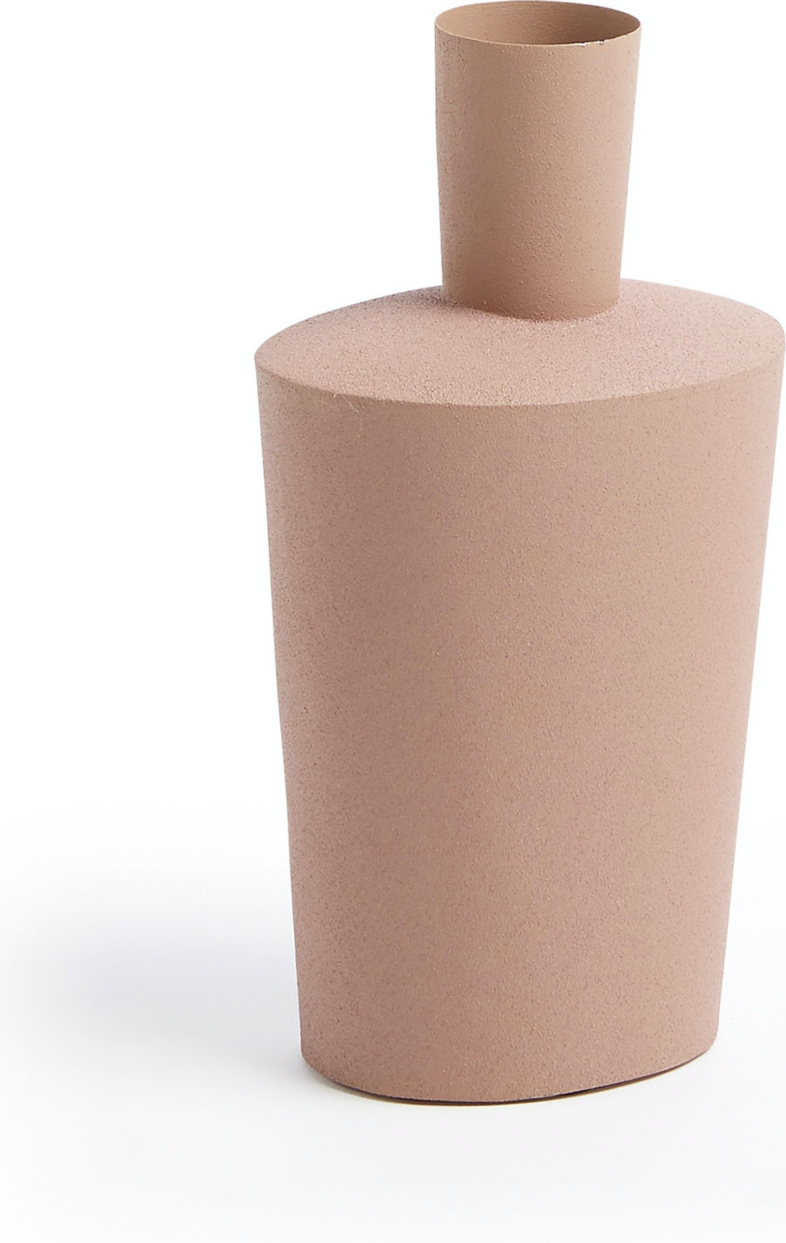 På billedet ser du Fernand, Vase, moderne, nordisk, metal fra brandet LaForma i en størrelse H: 25 cm. B: 10 cm. L: 10 cm. i farven Lyserød