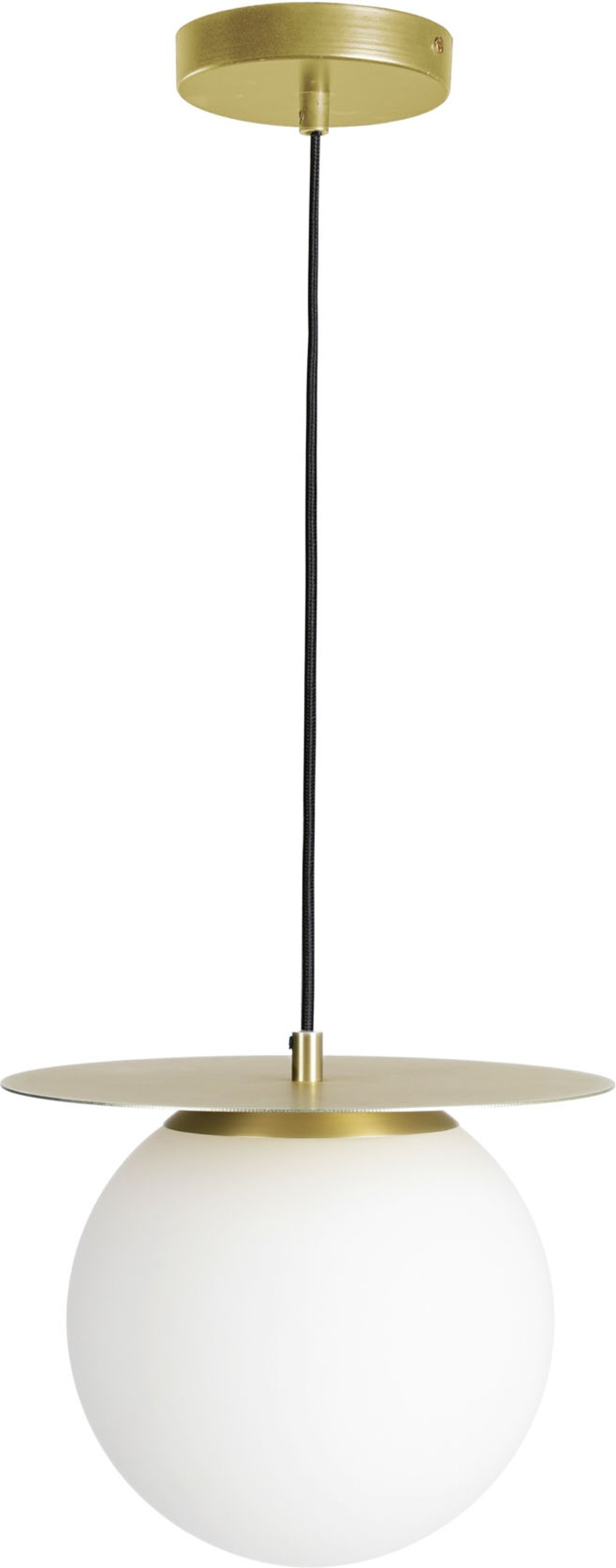 På billedet ser du variationen Hein, Loftlampe, vintage, glas fra brandet LaForma i en størrelse H: 26 cm. B: 20 cm. L: 20 cm. i farven Guld