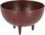 På billedet ser du variationen Bintou, Dekorativ skål, moderne, nordisk, metal fra brandet LaForma i en størrelse H: 14 cm. B: 23 cm. L: 23 cm. i farven Rød