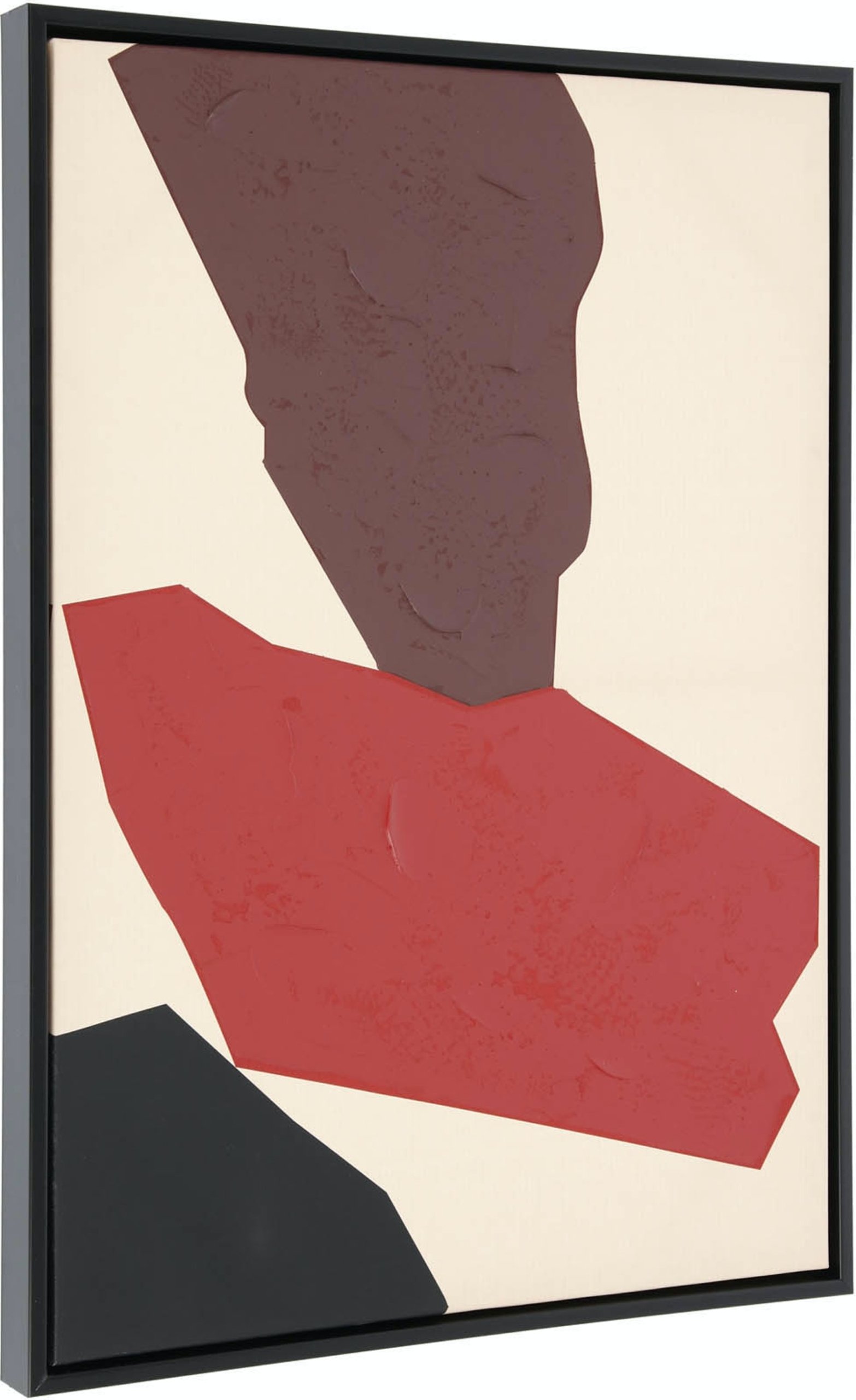 På billedet ser du Padia, Vægkunst i ramme, moderne, nordisk fra brandet LaForma i en størrelse H: 70 cm. B: 50 cm. L: 4 cm. i farven Rød